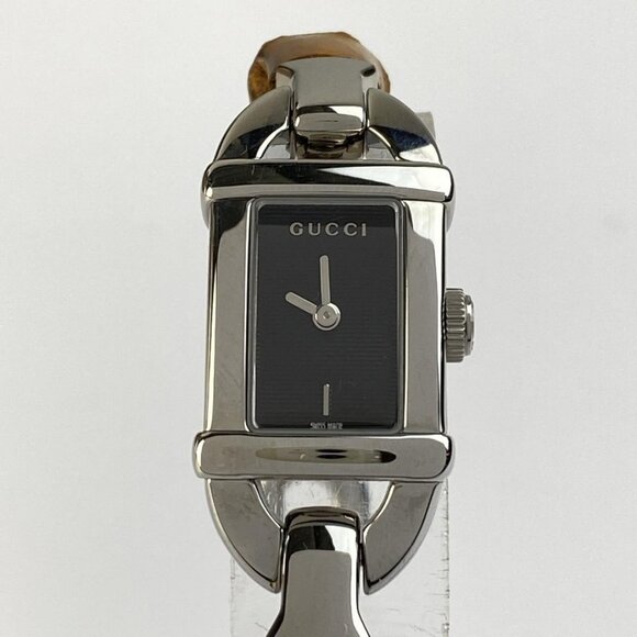 Auth GUCCI - 6800L 0103185 Brown Women's Wrist Watch - Picture 1 of 11